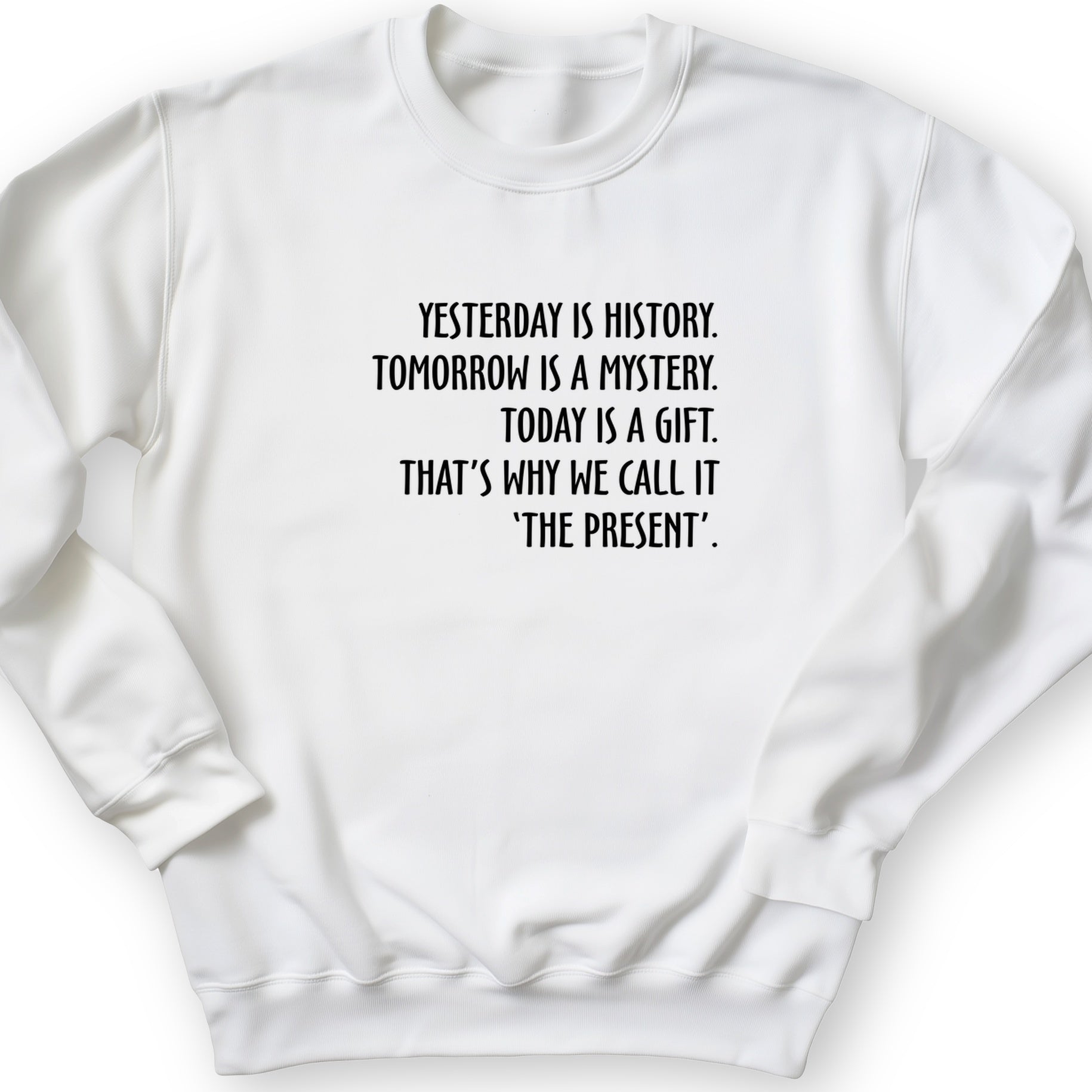 Yesterday Is History Crewneck