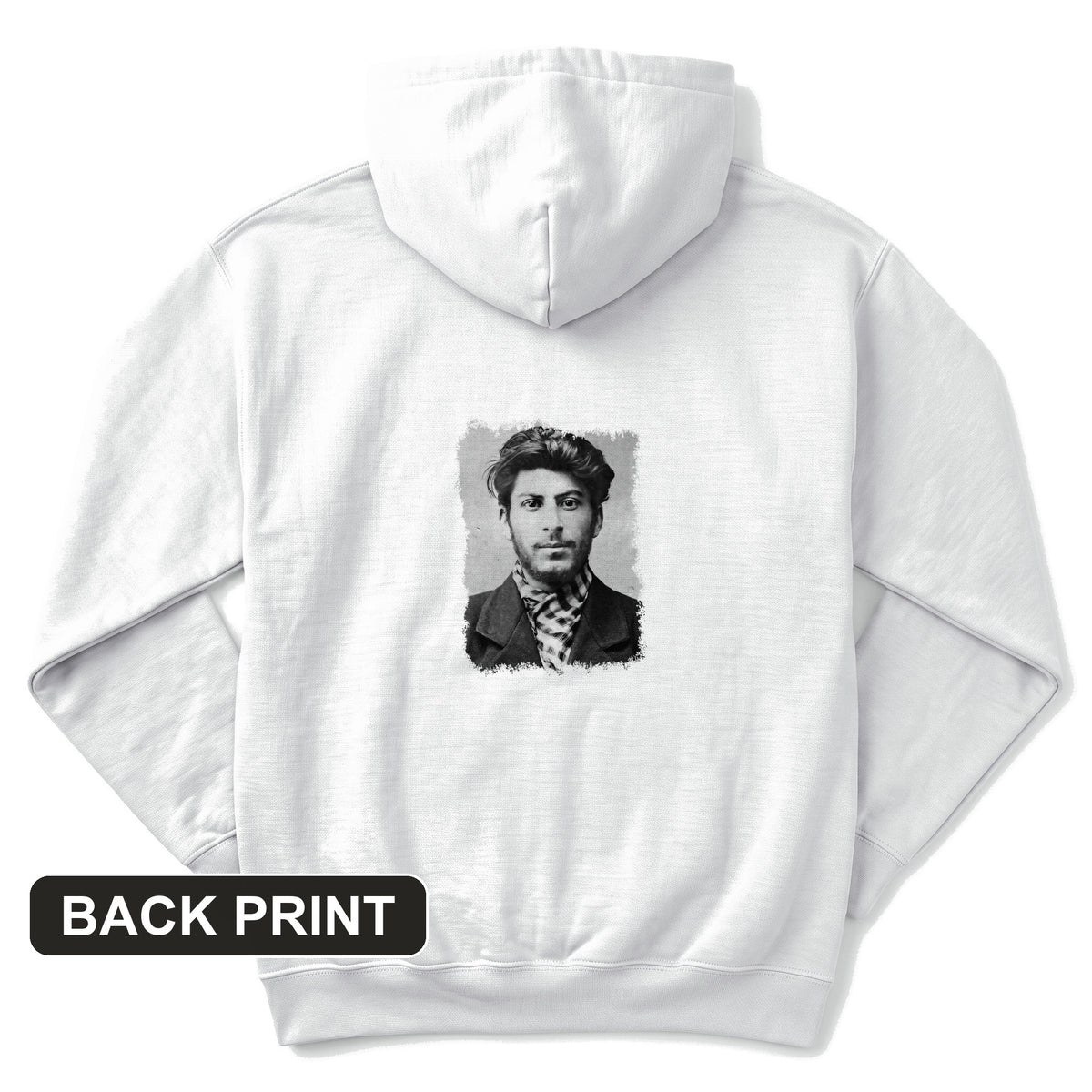 Young Stalin Back Print Hoodie