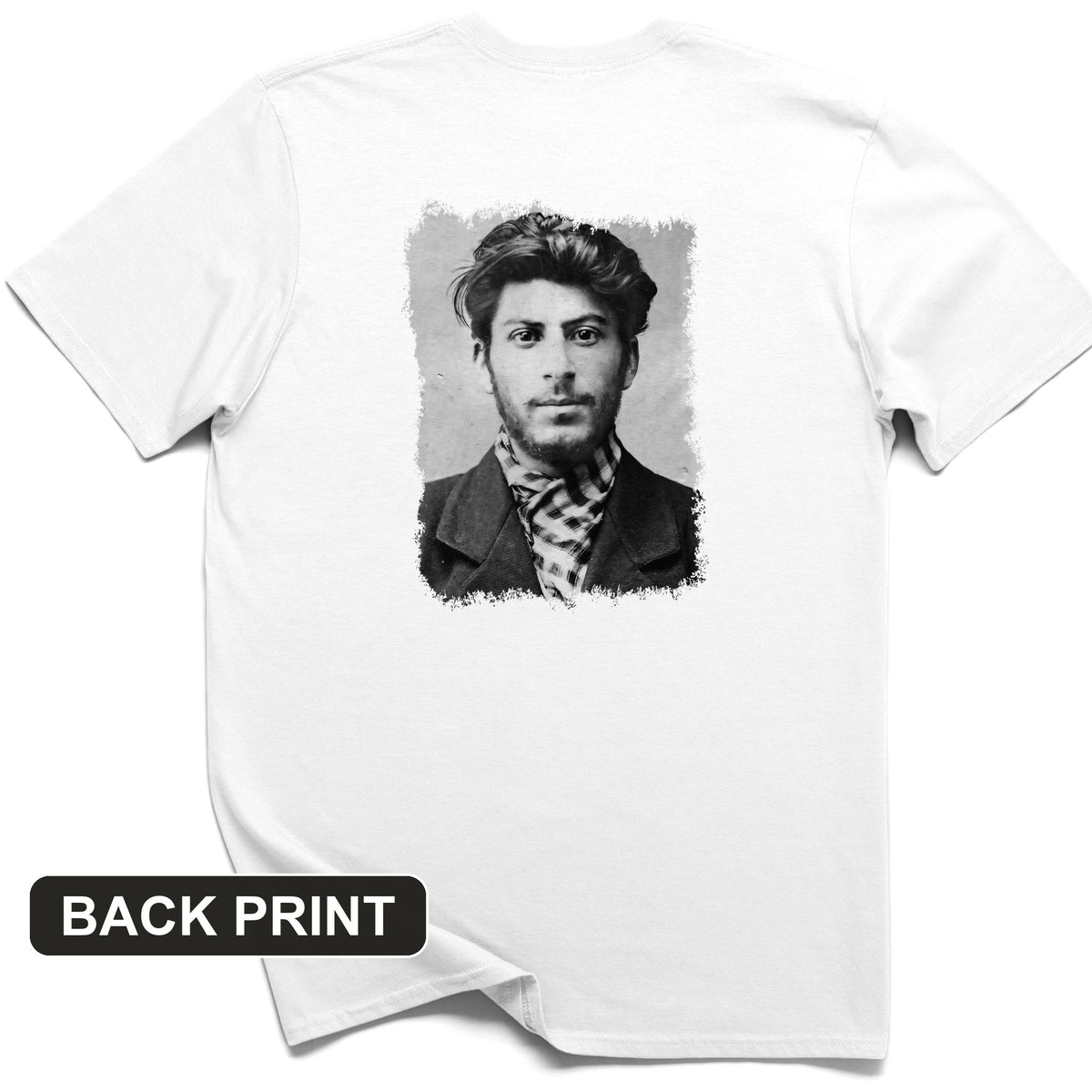 Young Stalin Back Print T-Shirt