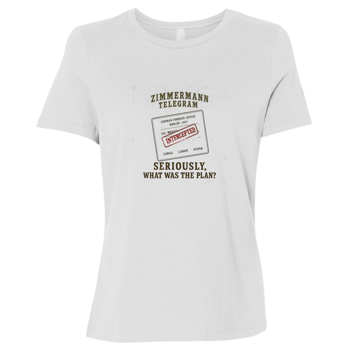 Zimmermann Telegram Women's T-Shirt