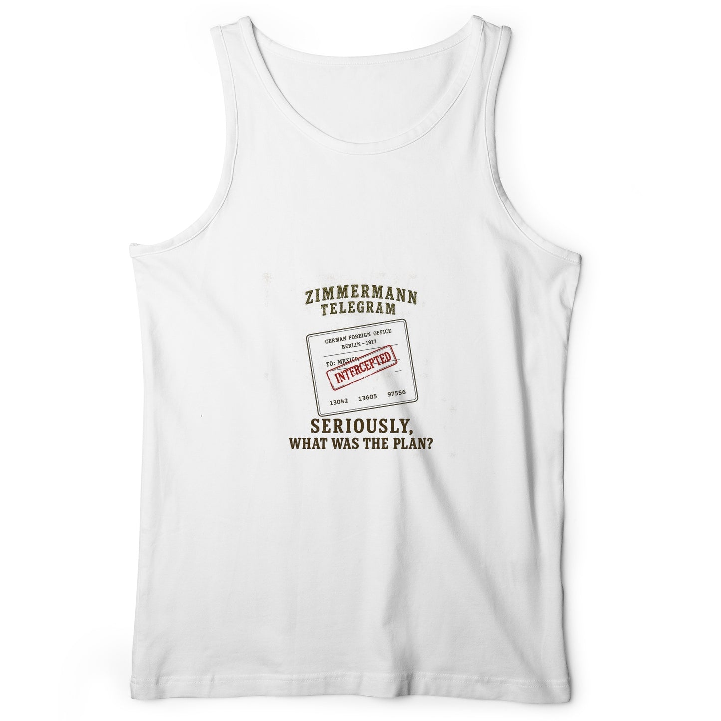 Zimmermann Telegram Tank Top
