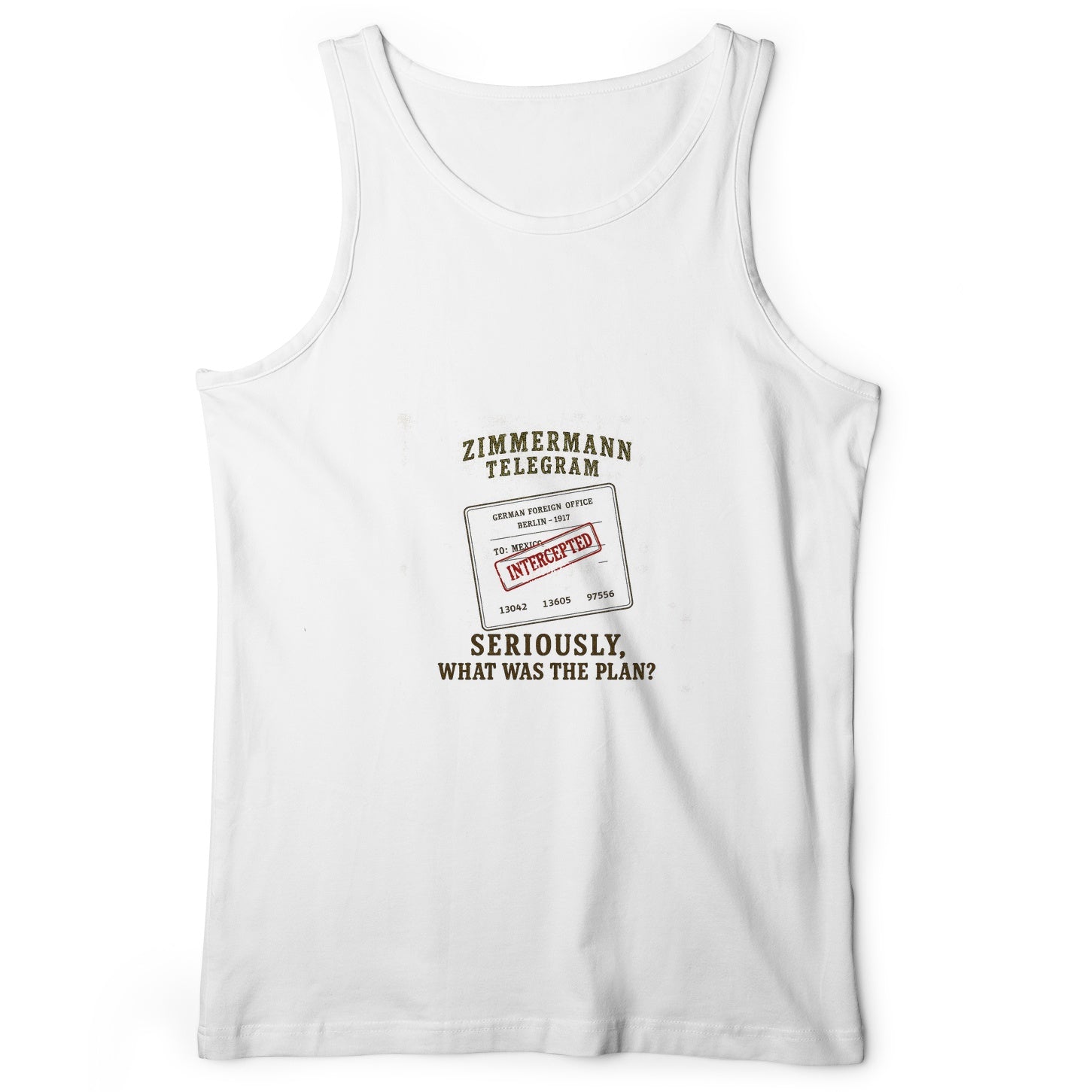 Zimmermann Telegram Tank Top