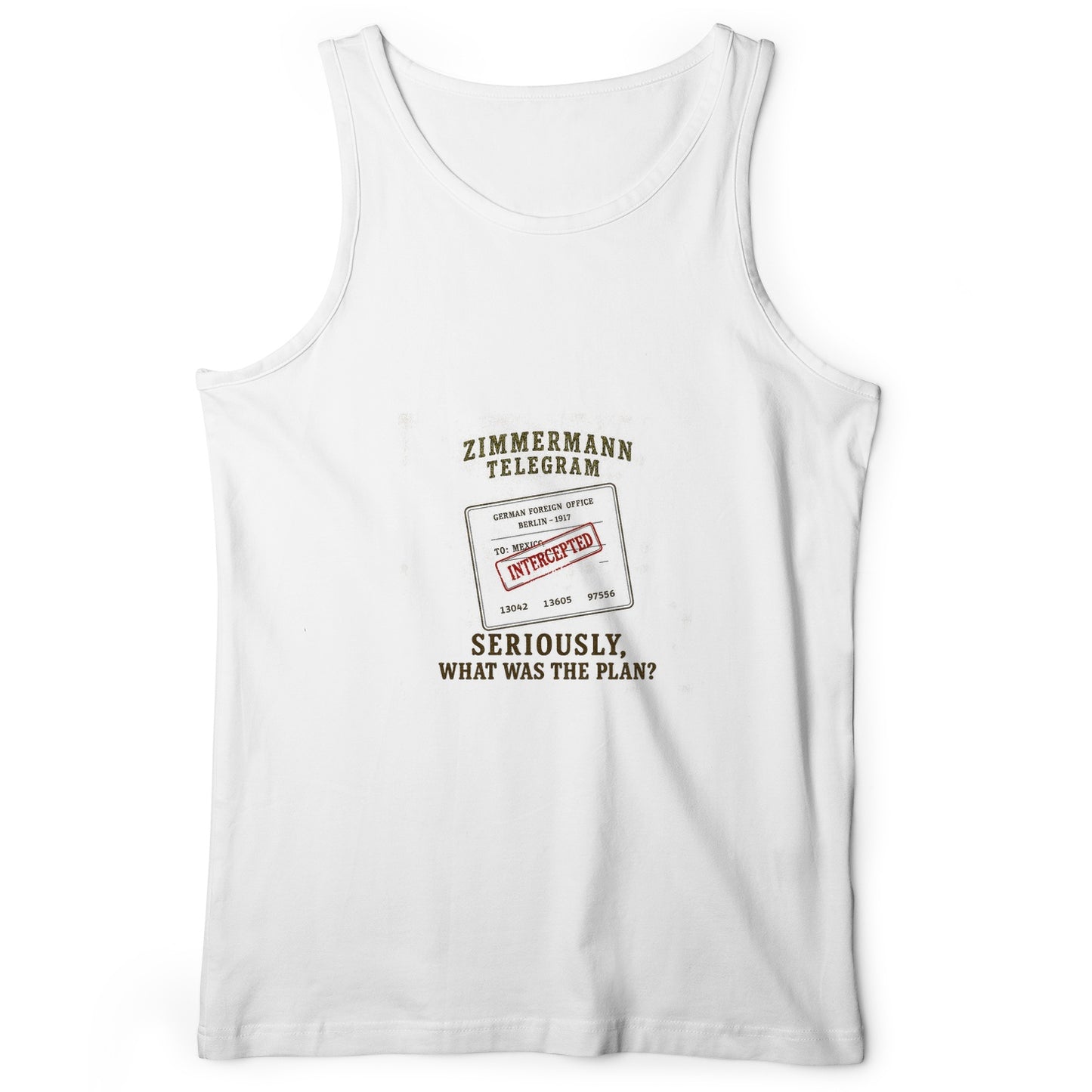 Zimmermann Telegram Tank Top
