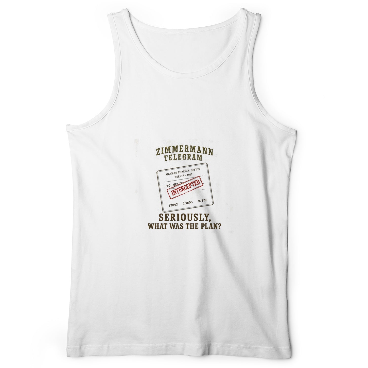 Zimmermann Telegram Tank Top