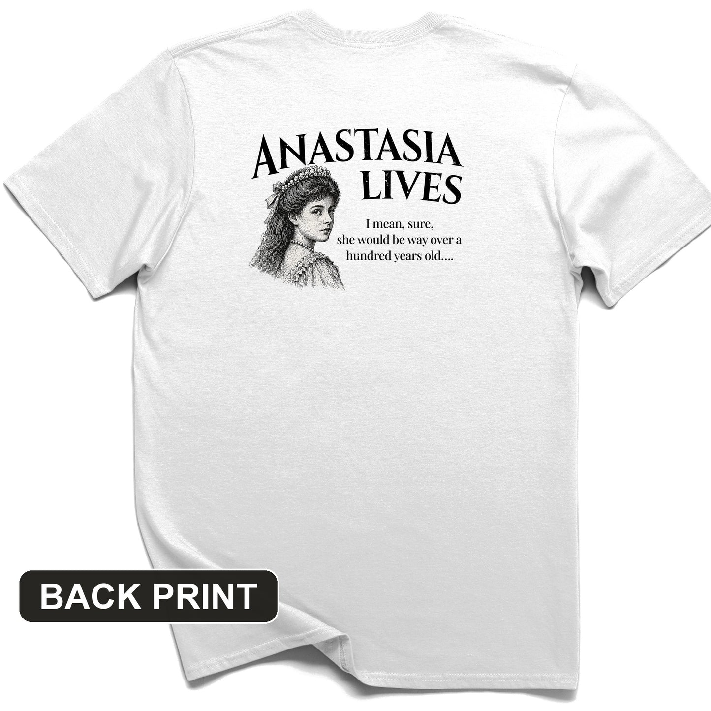Anastasia Back Print T-Shirt
