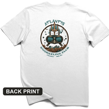 Atlantis Back Print T-Shirt