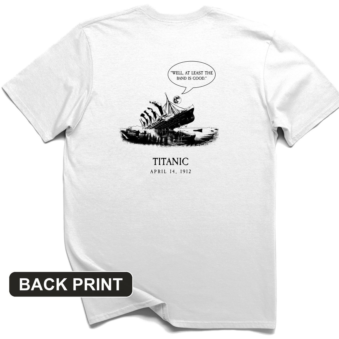 Band's Good Back Print T-Shirt