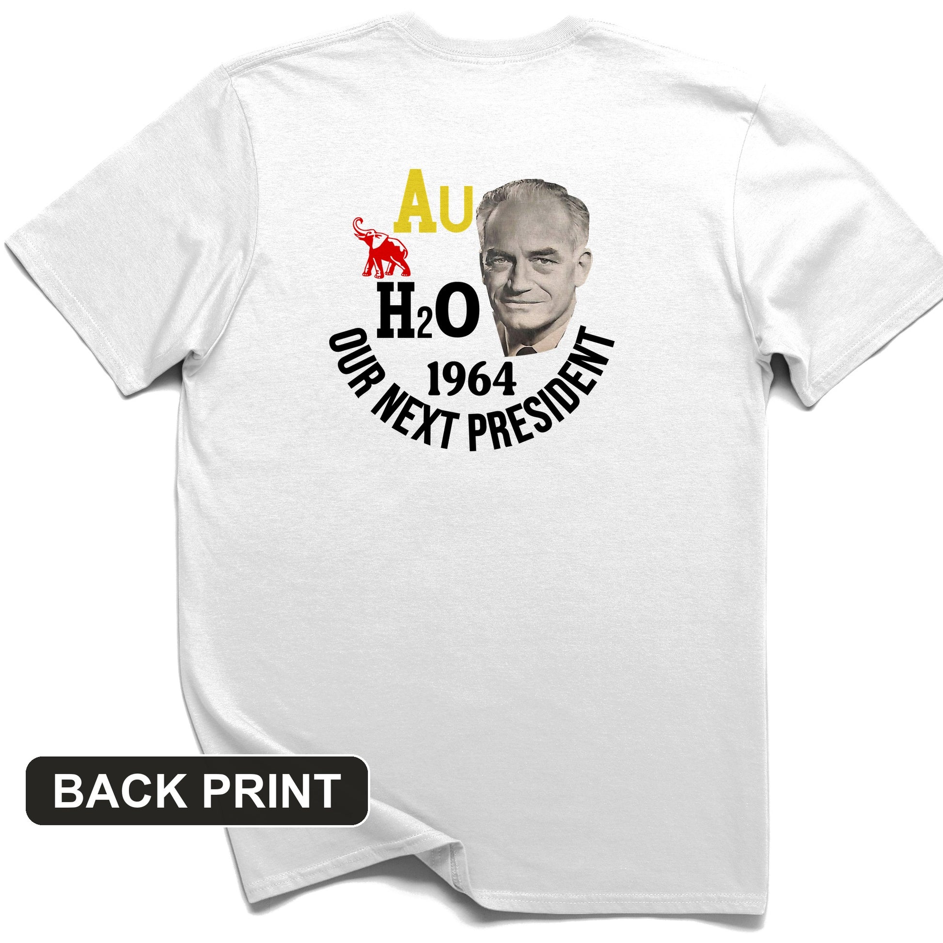 Barry Goldwater Back Print T-Shirt