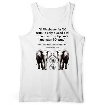 2 Elephants for 50 Cents Tank