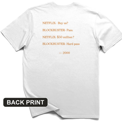 Blockbuster Back Print T-Shirt
