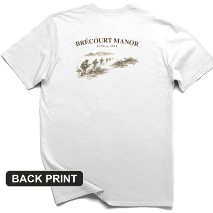 Brecourt Manor Back Print T-Shirt