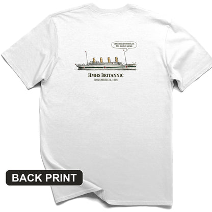 Britannic Back Print T-Shirt