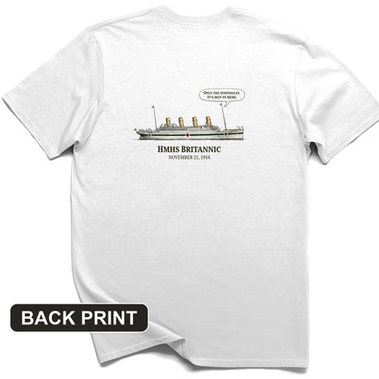 Britannic Back Print T-Shirt