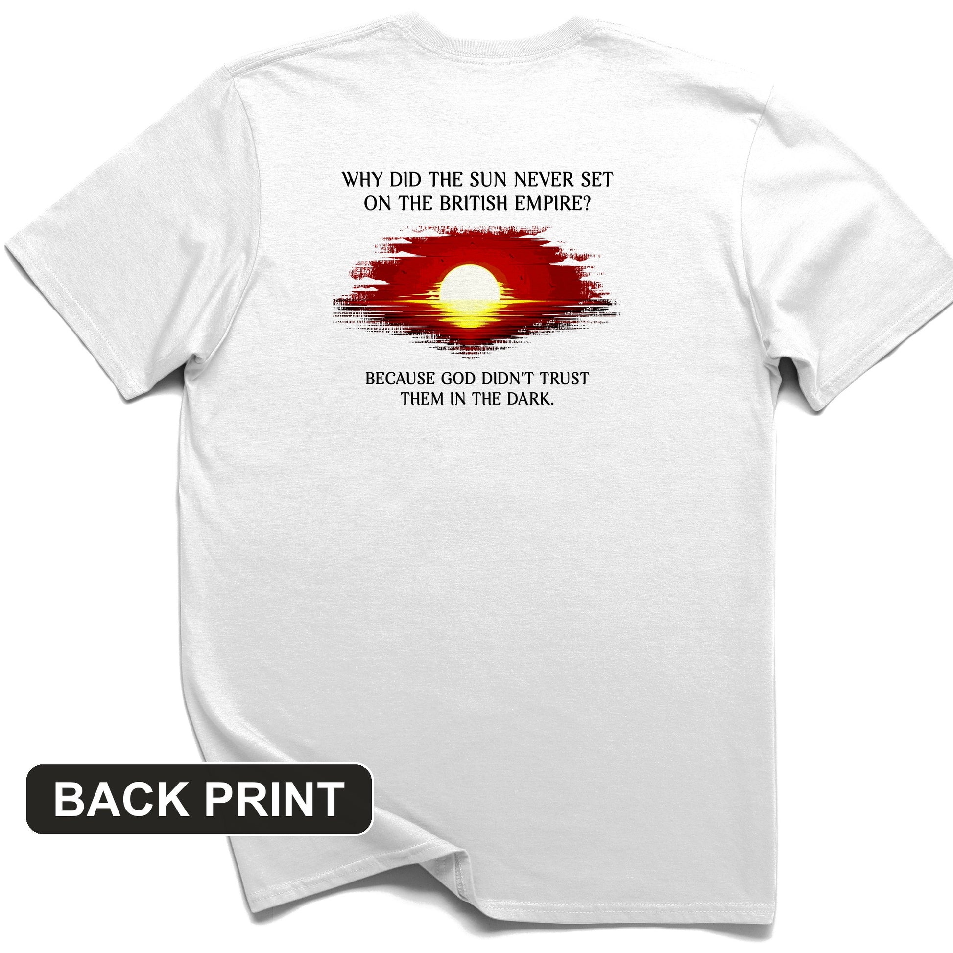 British Empire Back Print T-Shirt