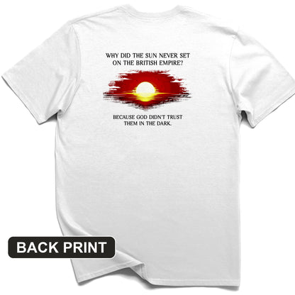 British Empire Back Print T-Shirt