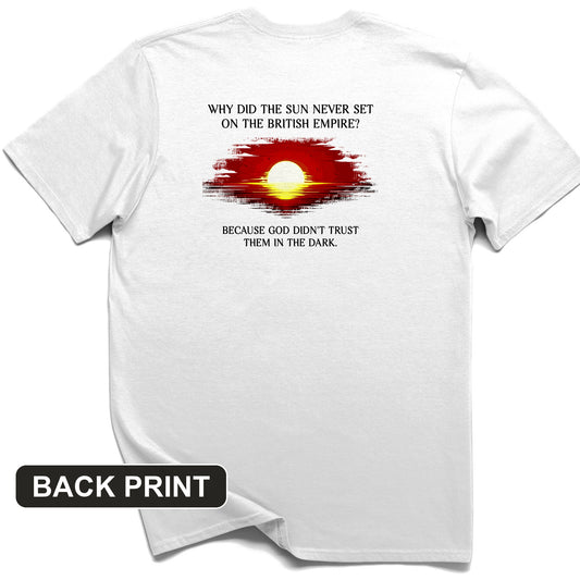 British Empire Back Print T-Shirt