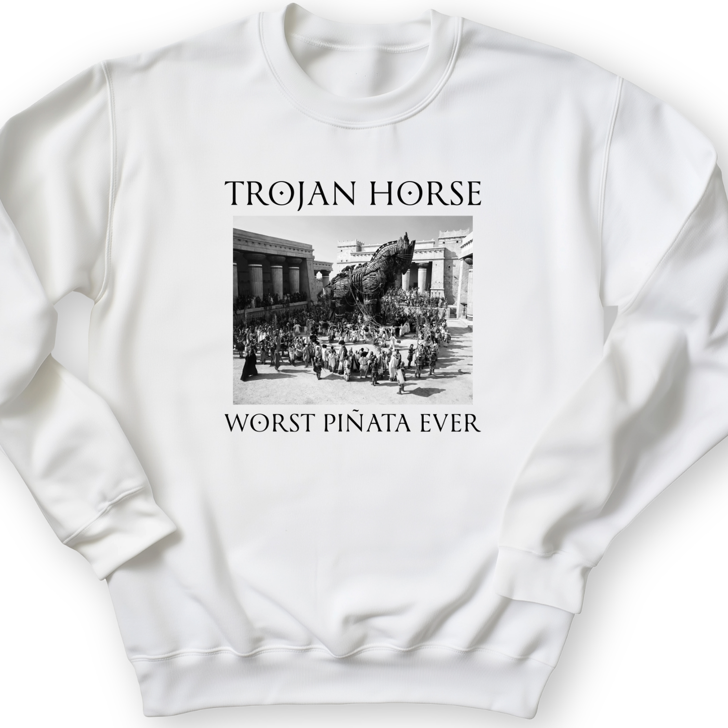 Trojan Horse Pinata Crewneck