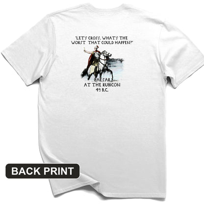 Caesar Cross Rubicon Back Print T-Shirt