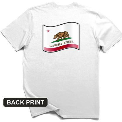 California Republic Back Print T-Shirt