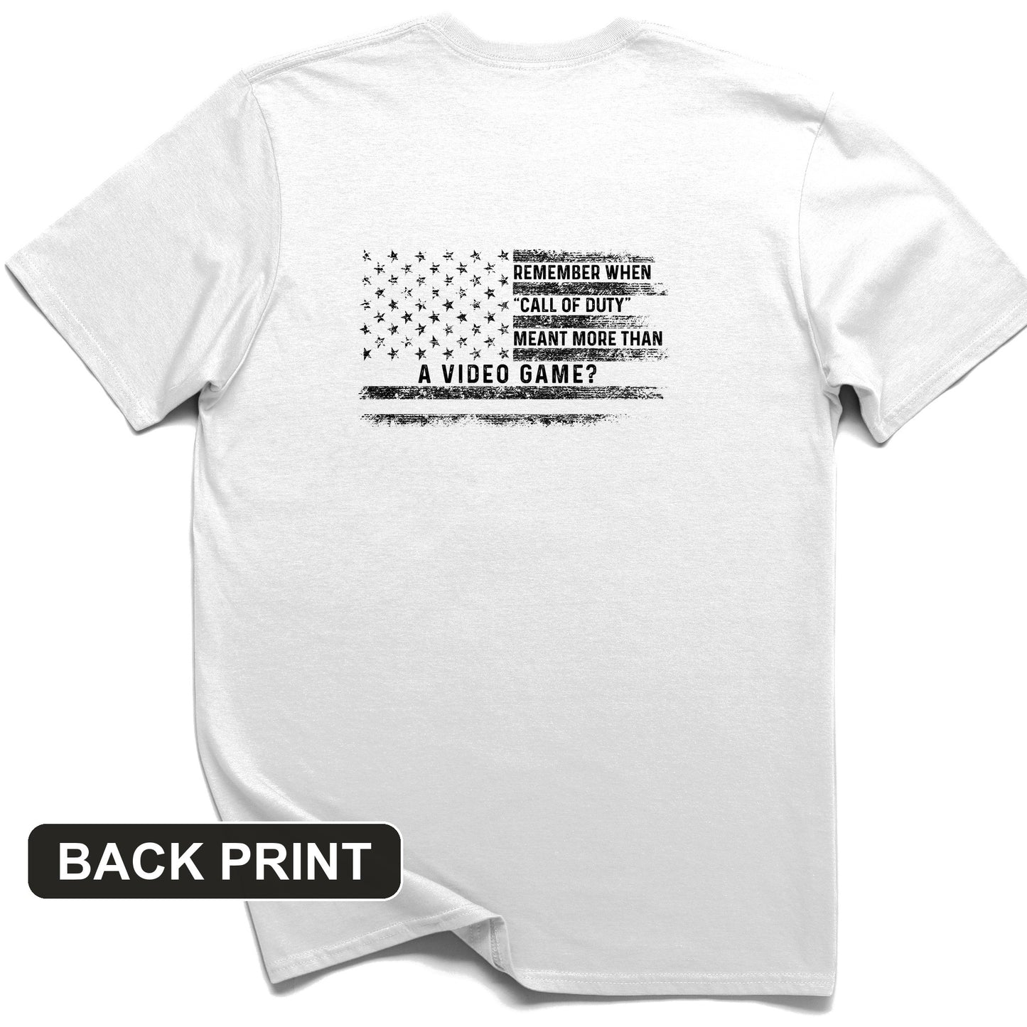 Call of Duty Back Print T-Shirt