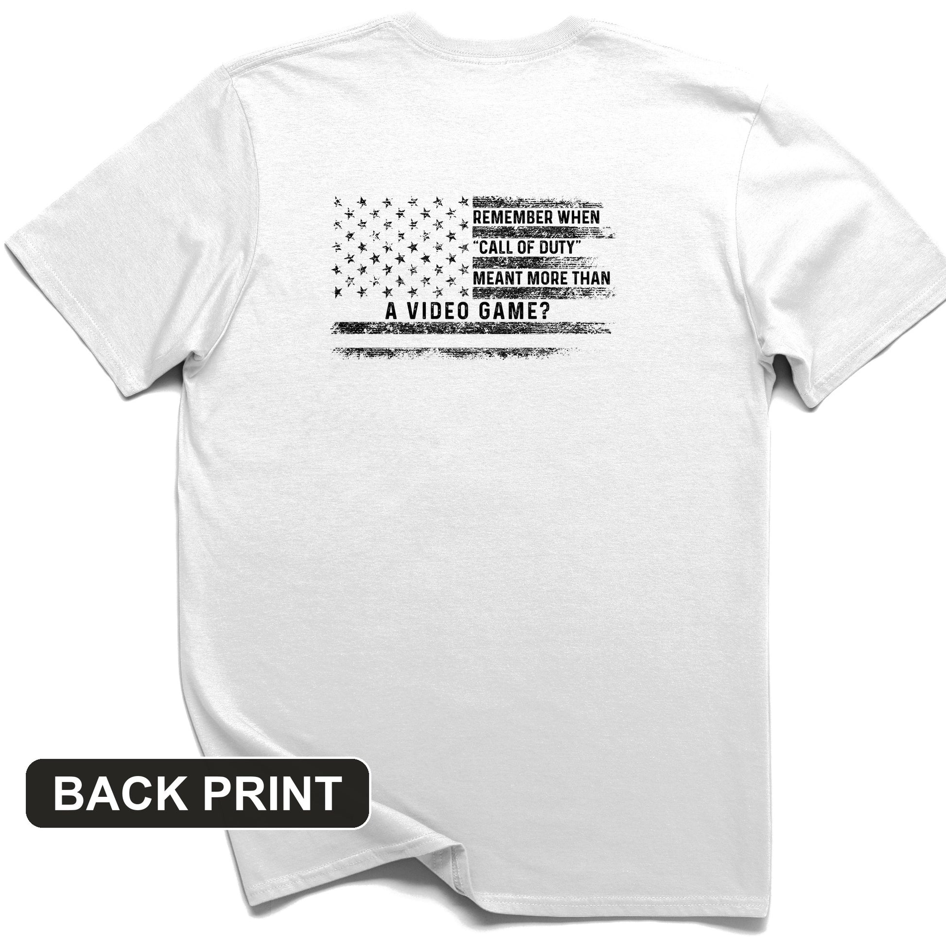 Call of Duty Back Print T-Shirt