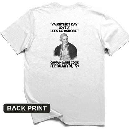 Captain Cook Back Print T-Shirt