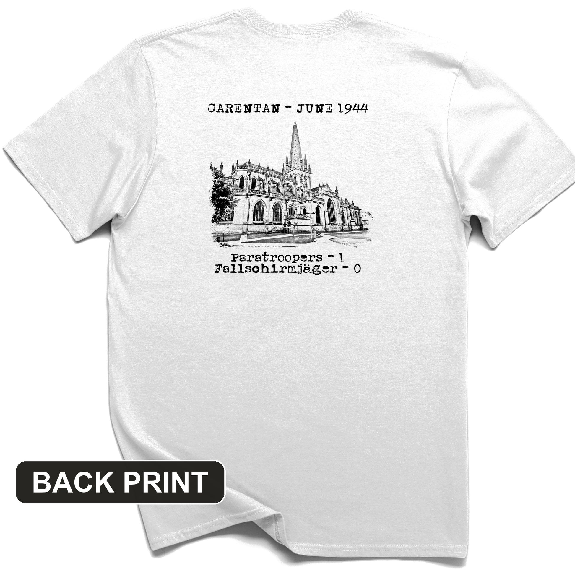 Carentan Back Print T-Shirt