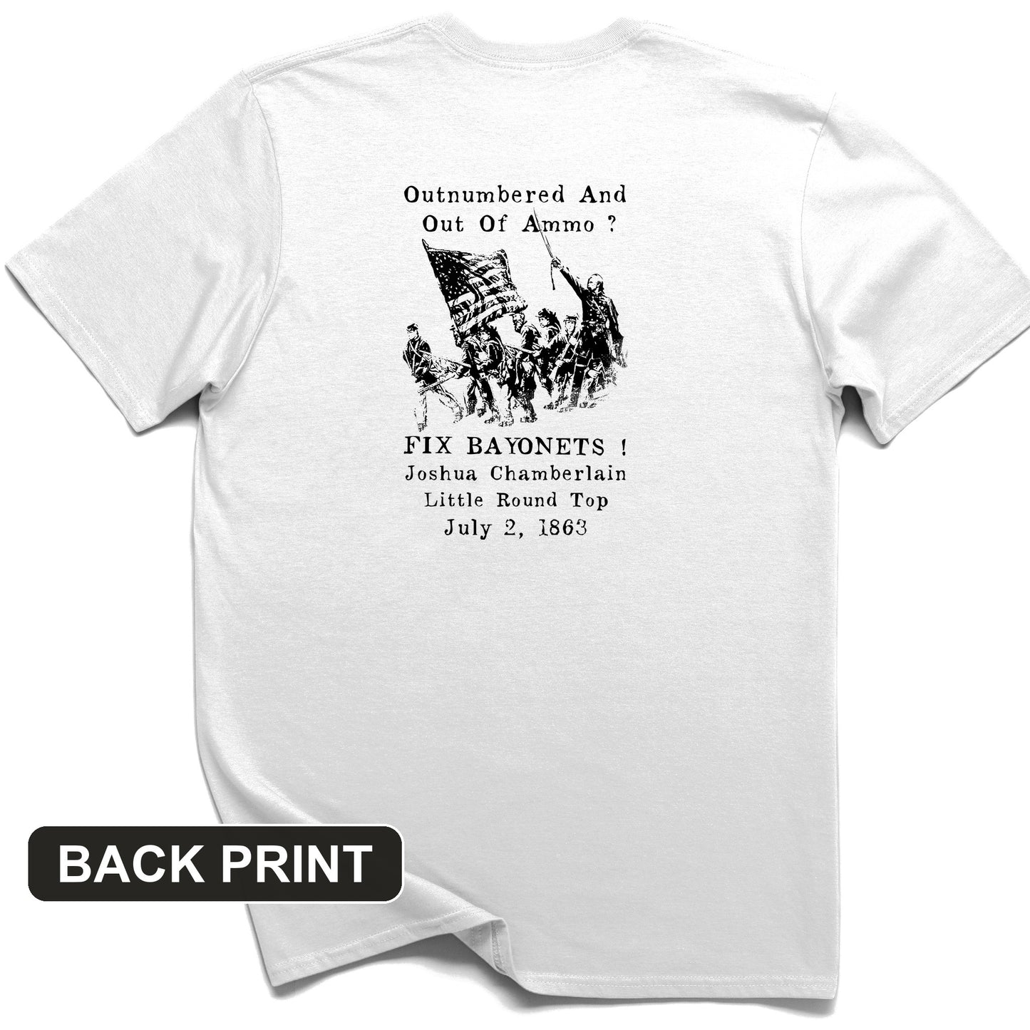 Chamberlain Back Print T-Shirt