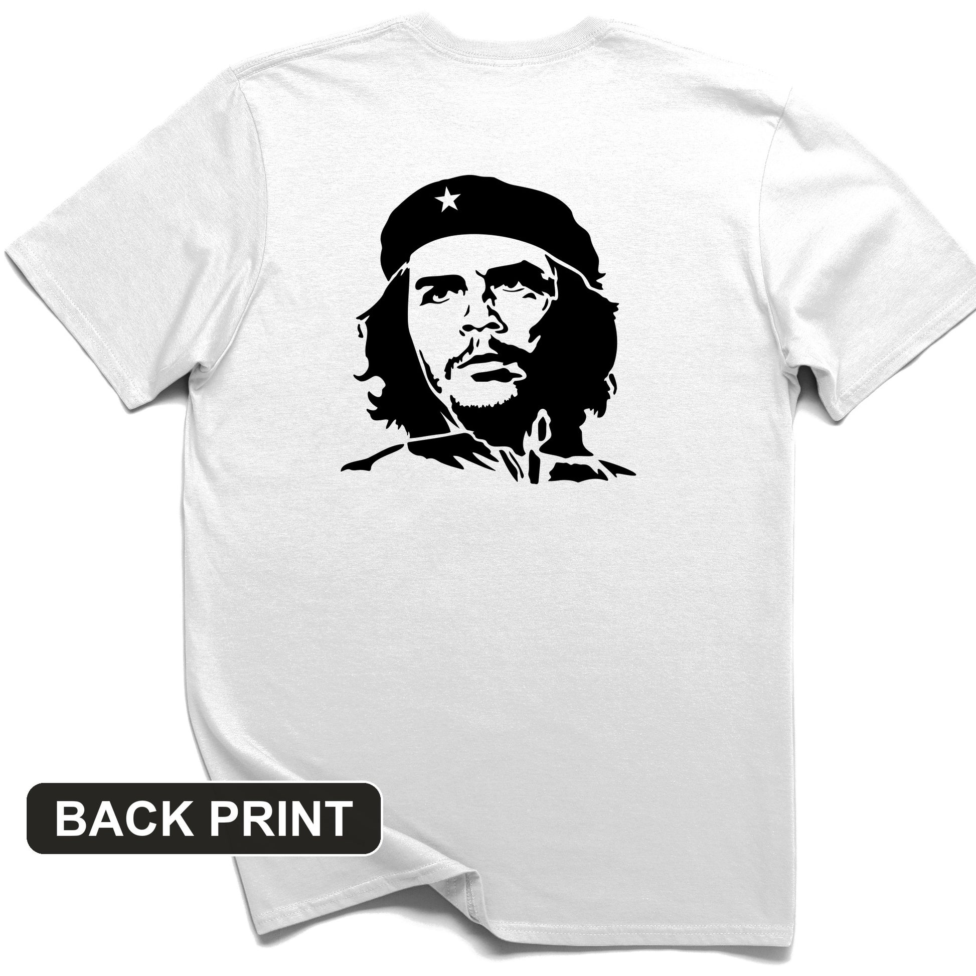 Che Guevara B&W Back Print T-Shirt