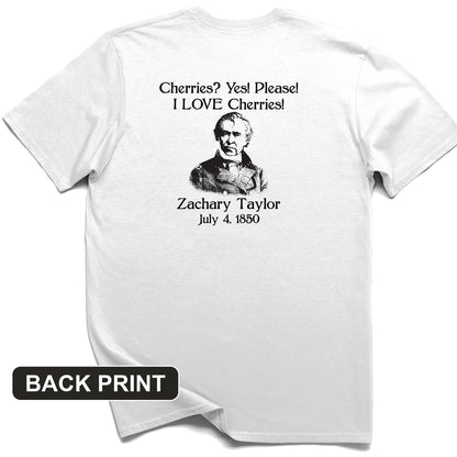 Cherries Back Print T-Shirt