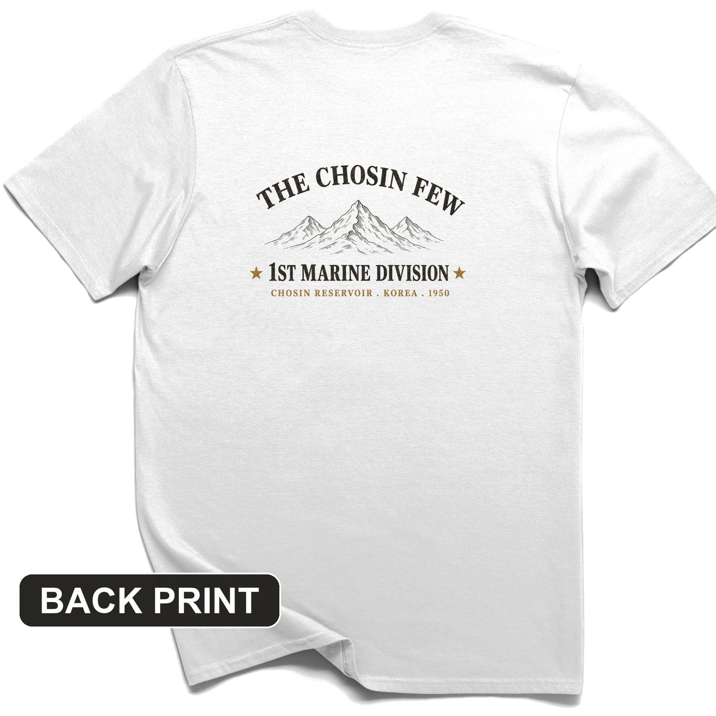 Chosin Few Back Print T-Shirt