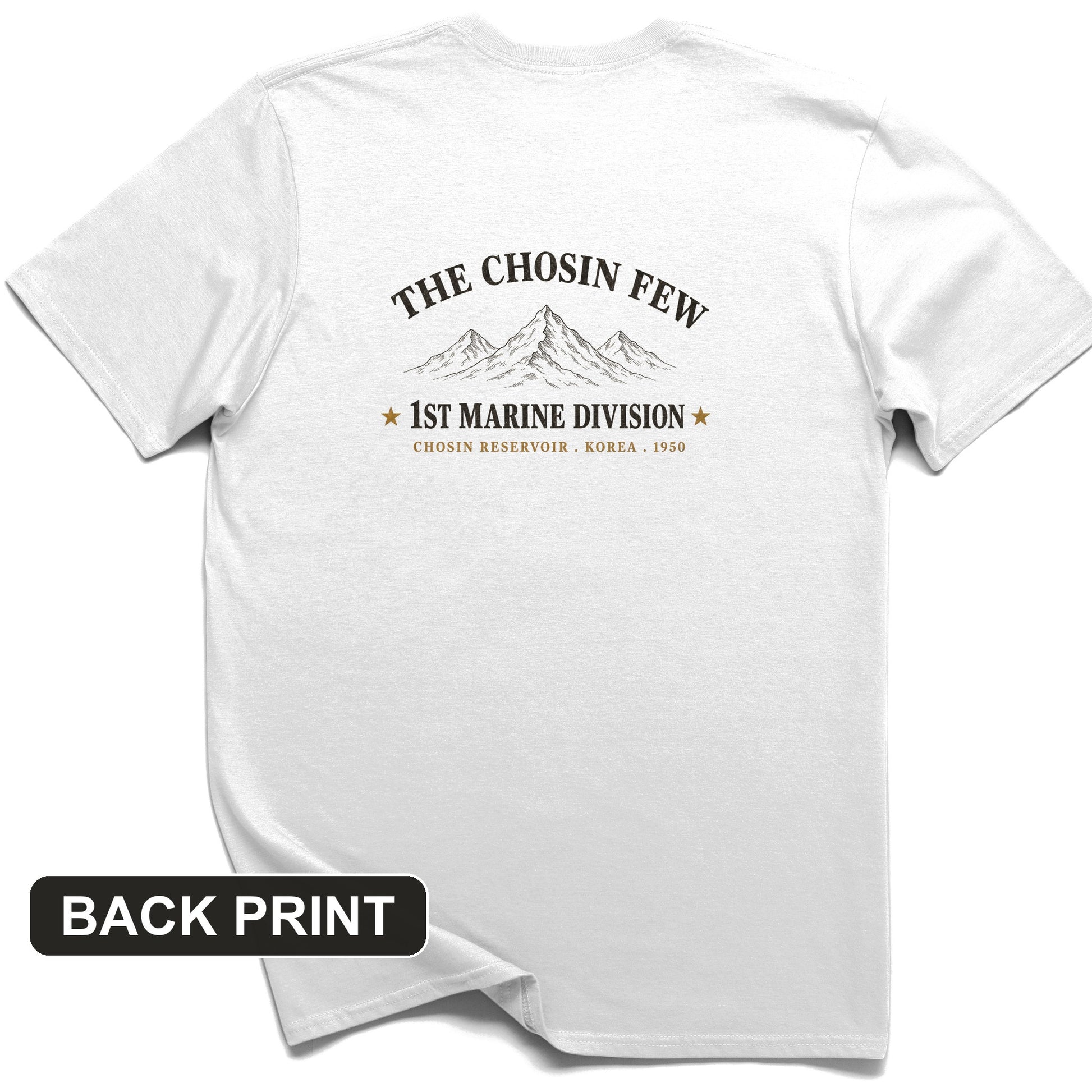 Chosin Few Back Print T-Shirt