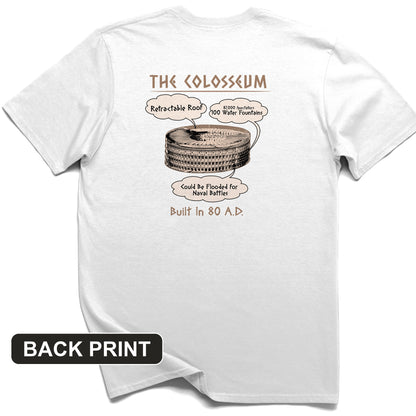 Colosseum Back Print T-Shirt