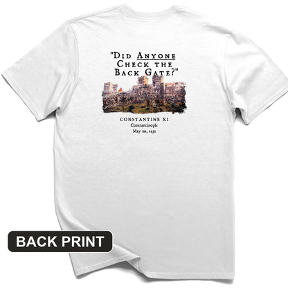 Constantinople Back Print T-Shirt