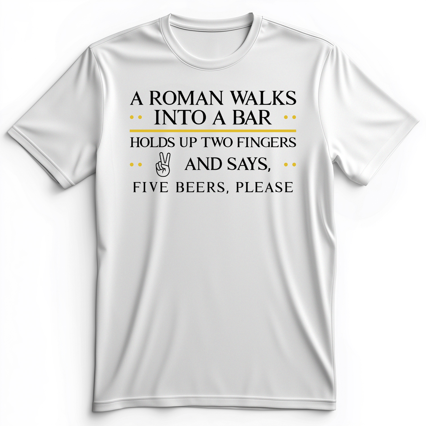 Roman Walks Into a Bar Premium Tee