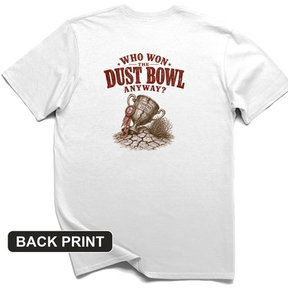 Dust Bowl Champion Back Print T-Shirt