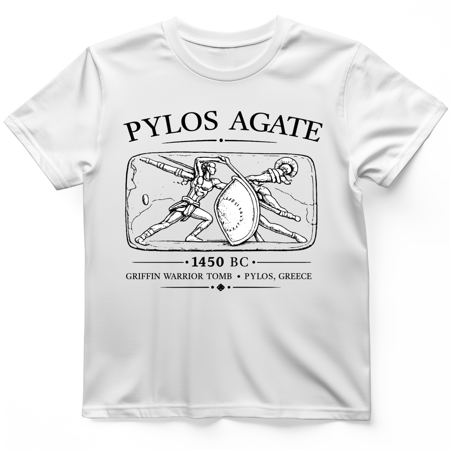 Pylos Agate T-Shirt White / S