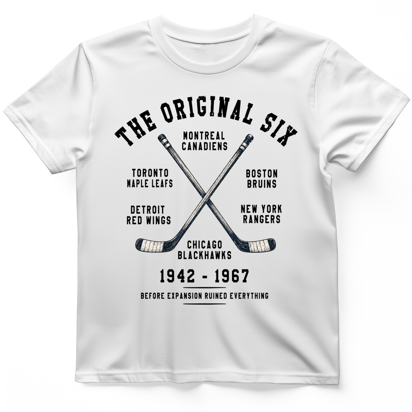 NHL Era of Six T-Shirt White / S