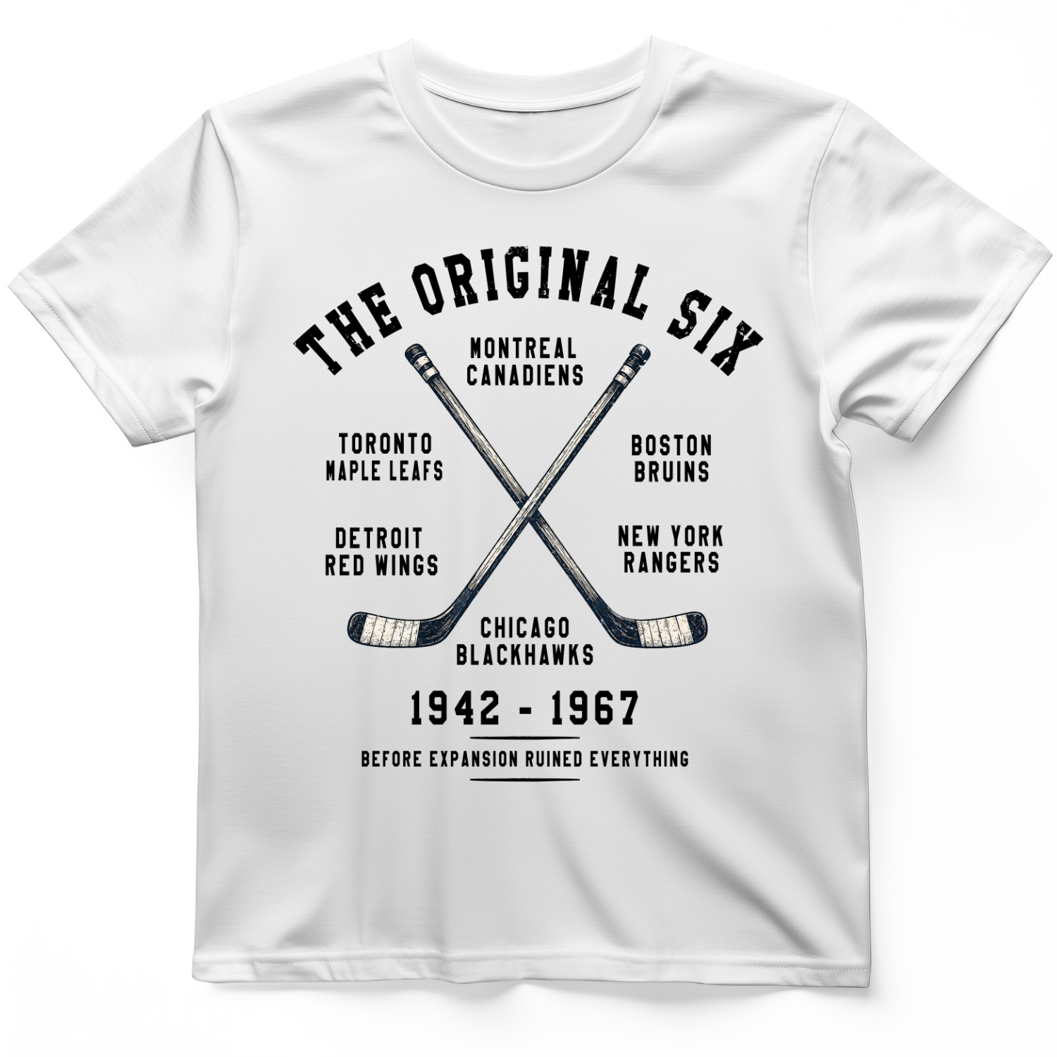 NHL Era of Six T-Shirt White / S