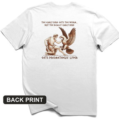 Early Bird Back Print T-Shirt
