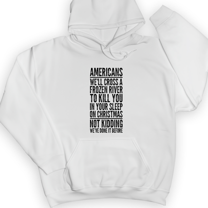 Cross A River on XMas Hoodie