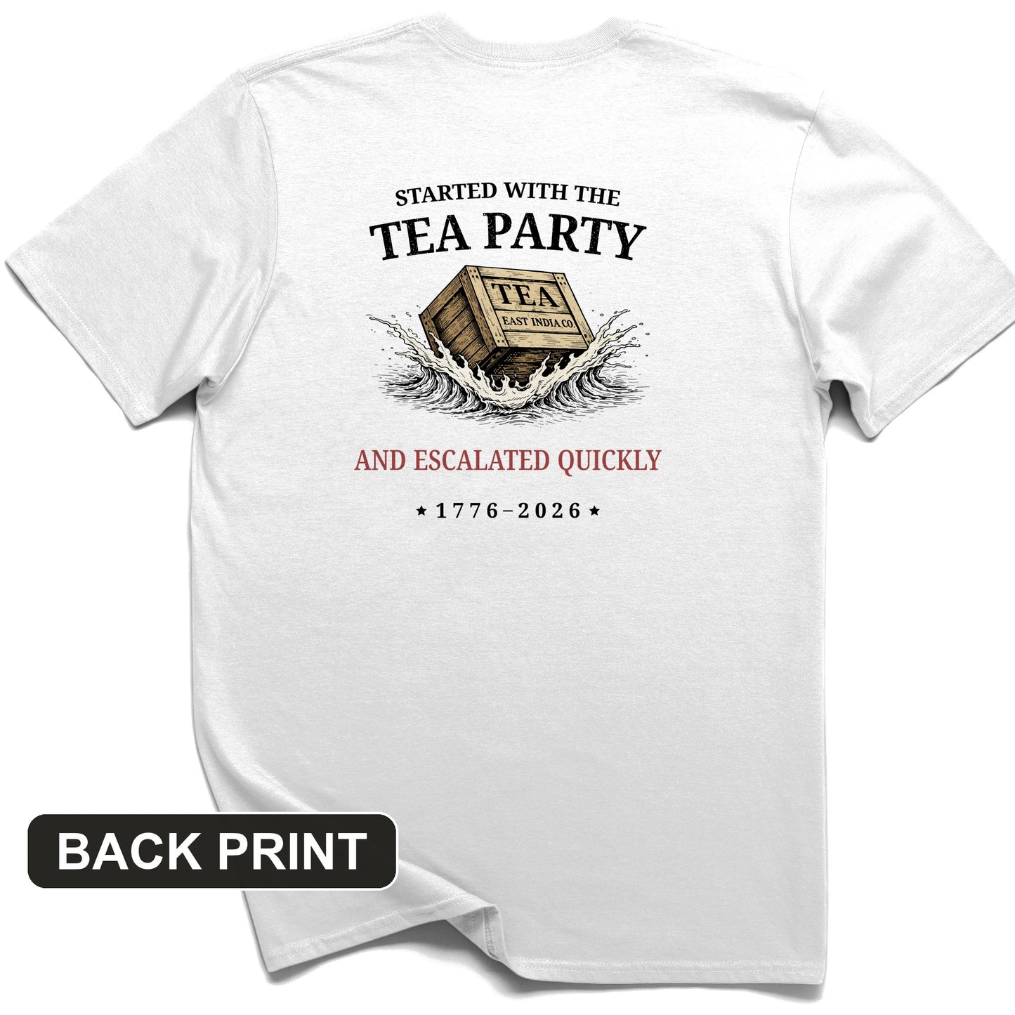 Escalated Quickly Back Print T-Shirt