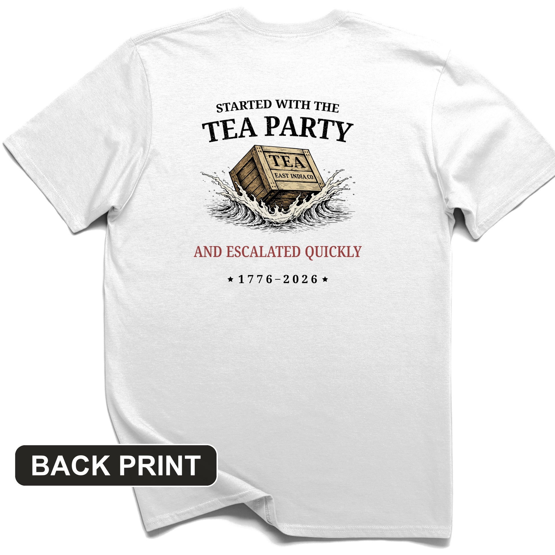 Escalated Quickly Back Print T-Shirt