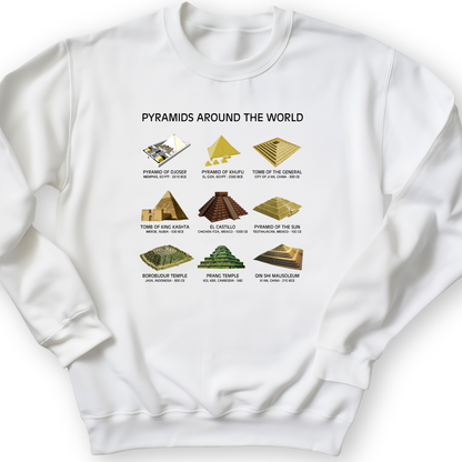 Pyramids Of The World Crewneck