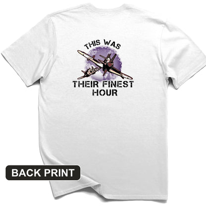Finest Hour Back Print T-Shirt