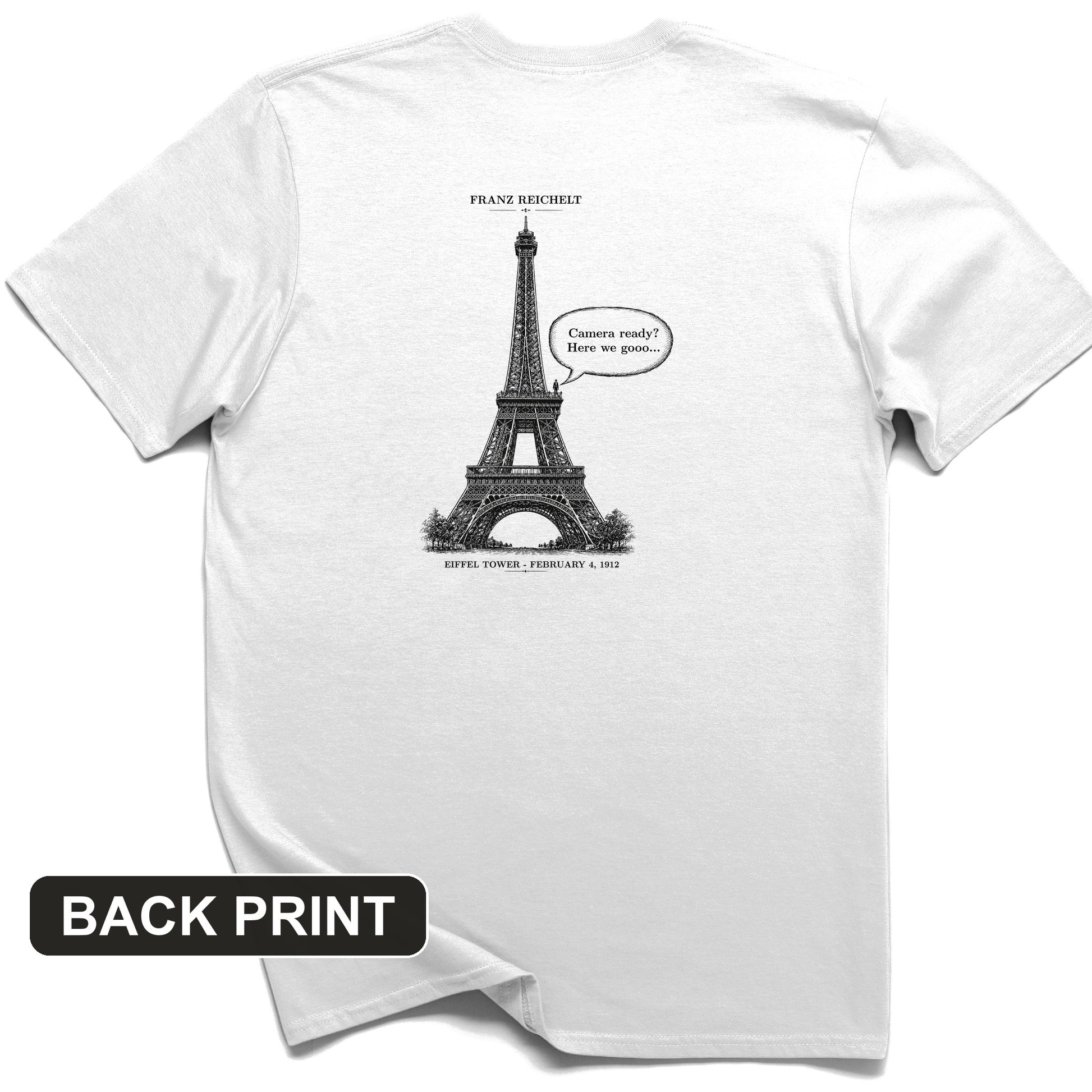 Franz Reichelt Back Print T-Shirt