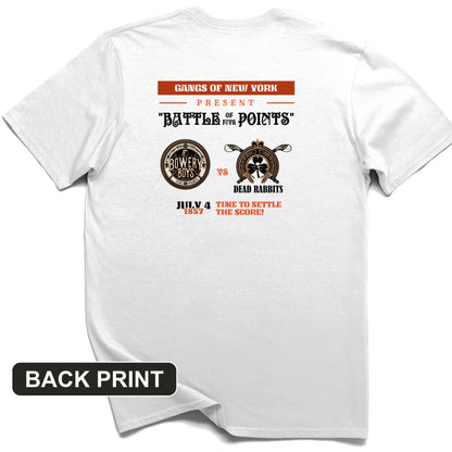 Gangs of New York Back Print T-Shirt