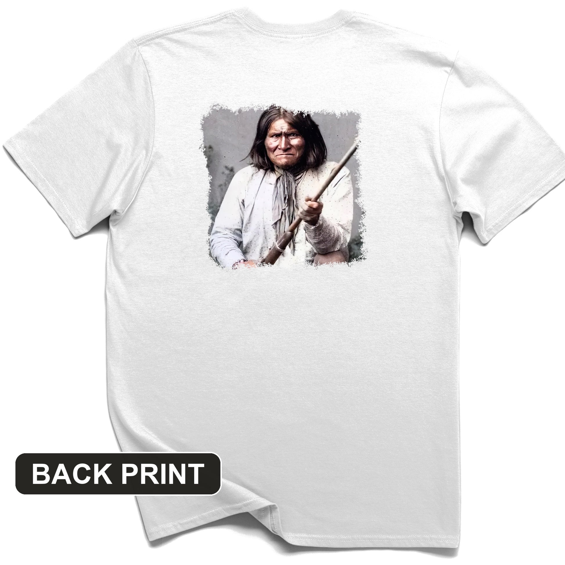 Geronimo Back Print T-Shirt