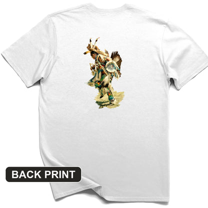 Ghost Dancer Back Print T-Shirt