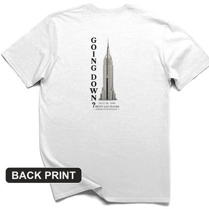 Going Down Back Print T-Shirt